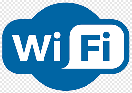 Logo WiFi Internet blauw